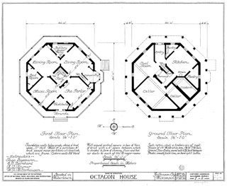 Illustration for article titled When Vegetarians Tried To Build A Utopia of Octagonal Houses in Kansas
